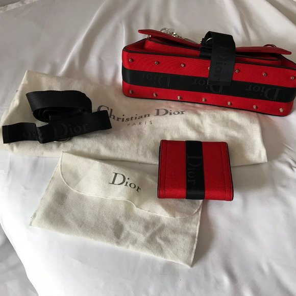Authentic Christian Dior Crossbody + Wallet - Picture 10 of 15